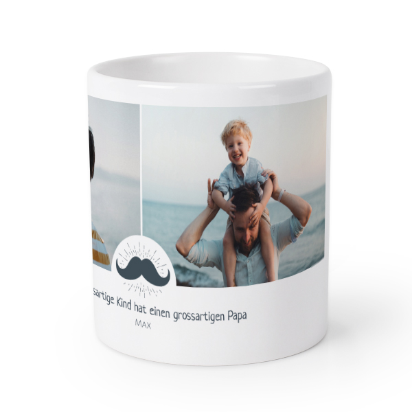 Stiftehalter personalisiert mit Foto (Keramikbecher)