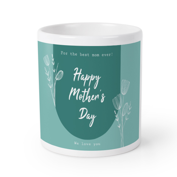 Dry Flower Shape - Text Only