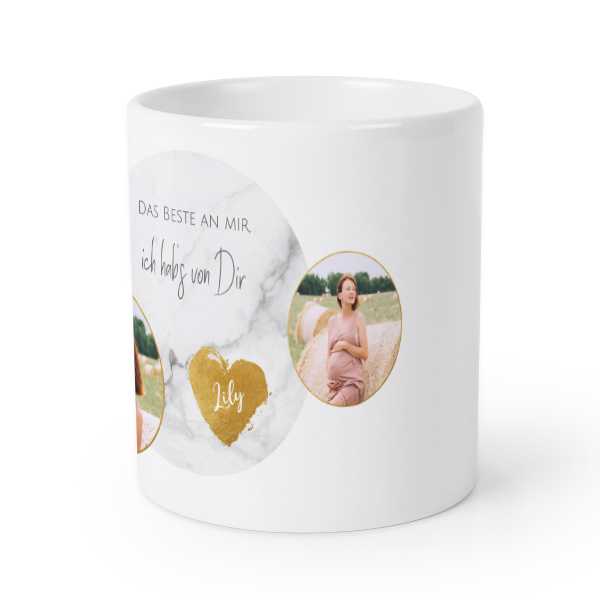 Stiftehalter personalisiert mit Foto (Keramikbecher)