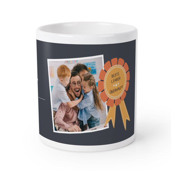 Stiftehalter personalisiert mit Foto (Keramikbecher)