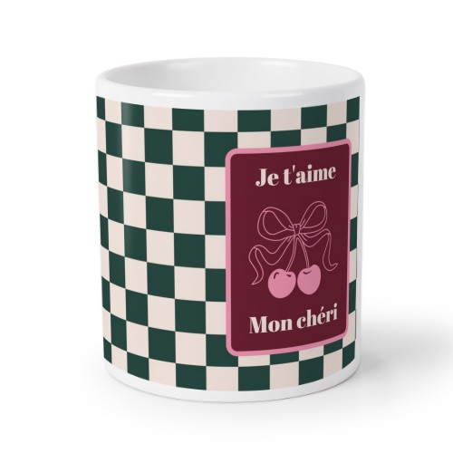 Checker Cherie Mood Text - Only