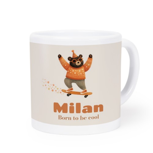 Retro Skater Bear - Text Only