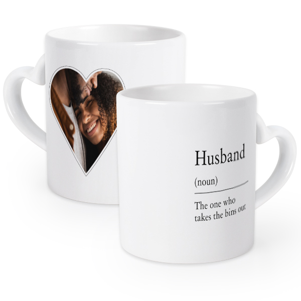 Duo de tasses pour amoureux