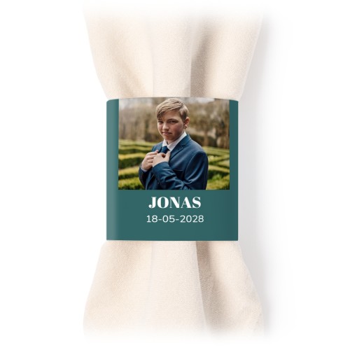 NapkinRing_WhiteLettersPhotoBlue