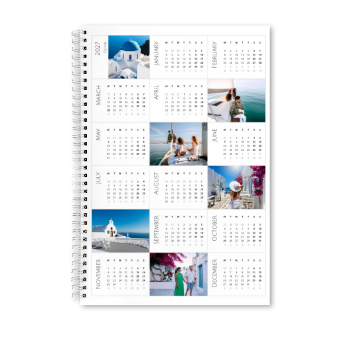 Photo Calendar Notebook A4