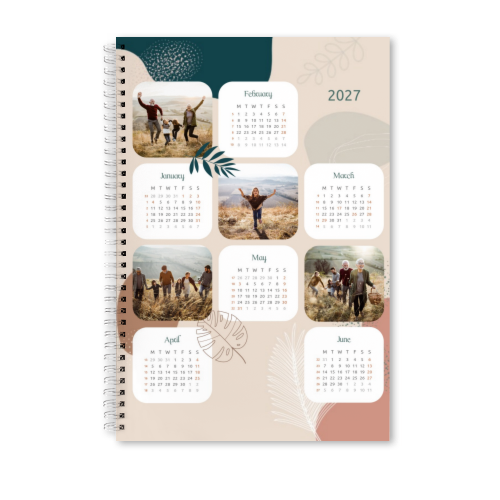 Photo Calendar Notebook A4 Photo Calendar Notebook A4
