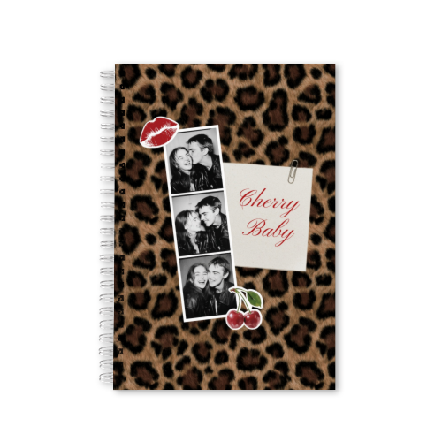Leopard Cherry Collage