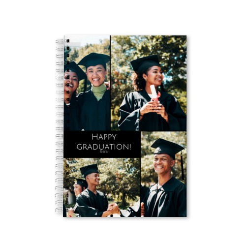 NotebookA5_MinimalisticCollageBlack
