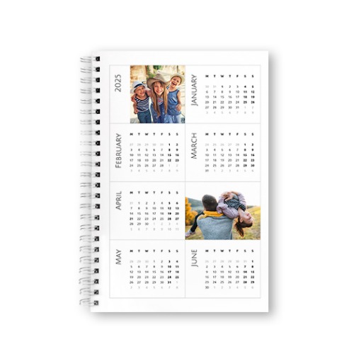 Anteckningsbok med kalender A5 Anteckningsbok med kalender A5