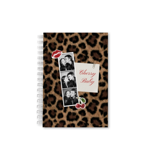 Leopard Cherry Collage Leopard Cherry Collage