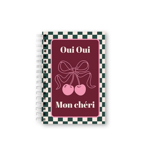 Checker Cherie Mood Text - Only