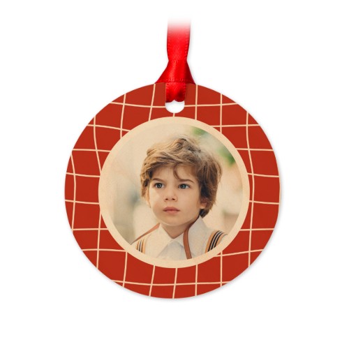 Houten hanger Cirkel - Set van 4