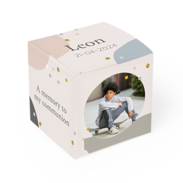 Boßte à dragées imprimée- Lot de 12 Boßte à dragées imprimée- Lot de 12