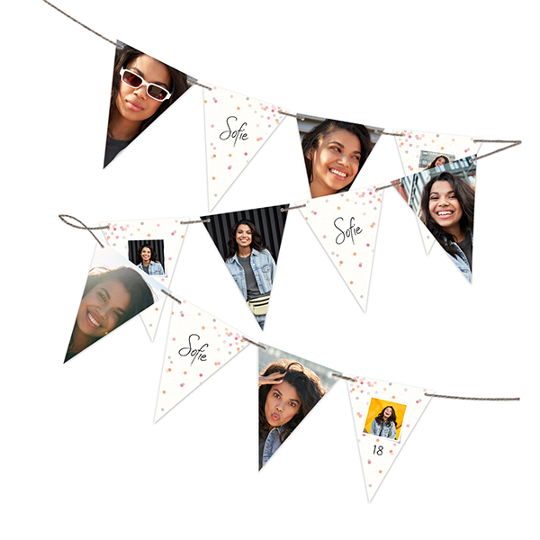 Guirlande de fanions (16 drapeaux)