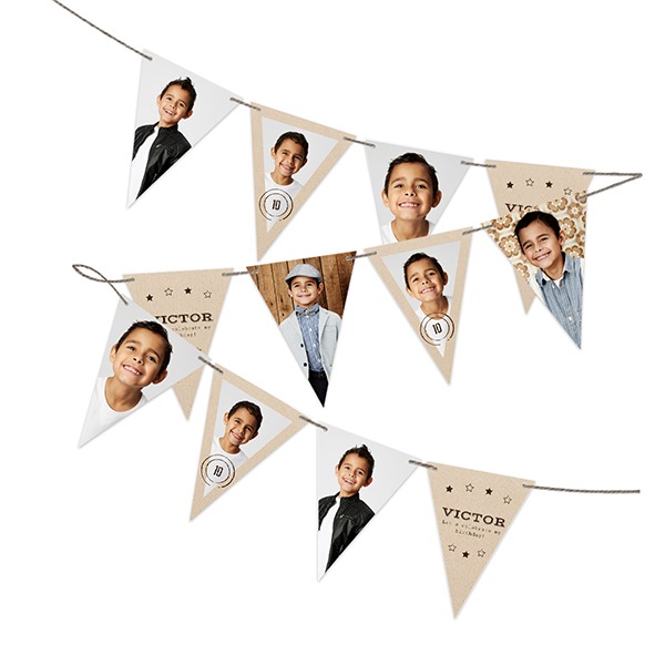 Guirlande de fanions (16 drapeaux)