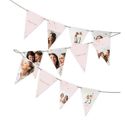 PartyFlagsSet16_GoldSparklesPartyPink