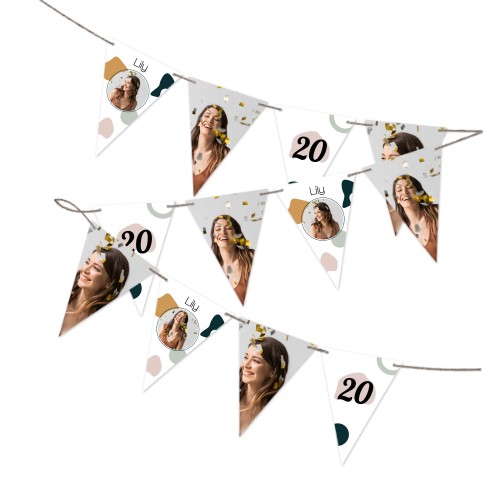 Guirlande de fanions (16 drapeaux)
