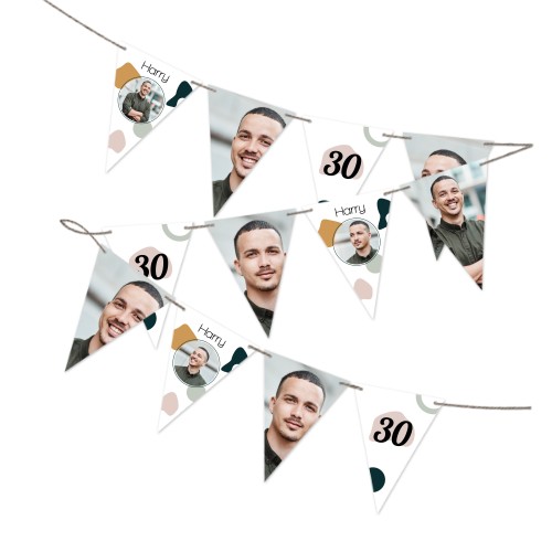 Guirlande de fanions (16 drapeaux)