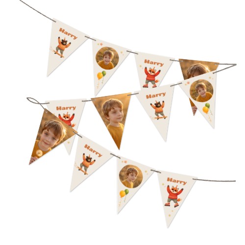 PartyFlagsSet16_RetroSkaterBear