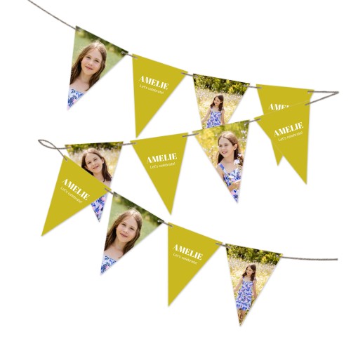 PartyFlagsSet16_WhiteLettersPhotoGreen