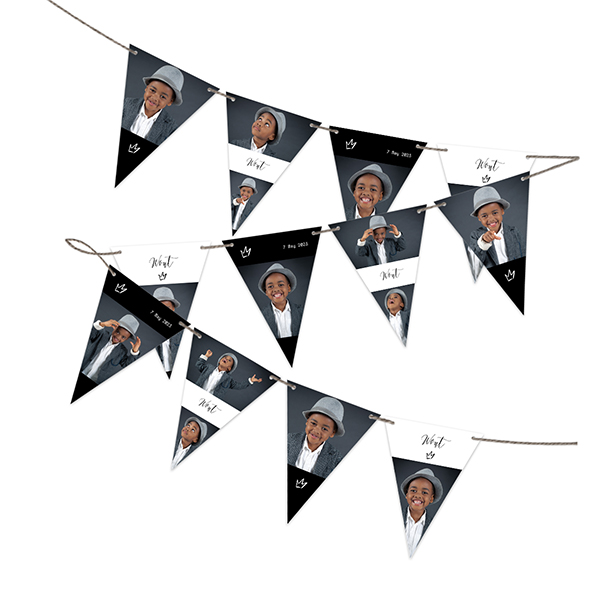 Guirlande de fanions (16 drapeaux)