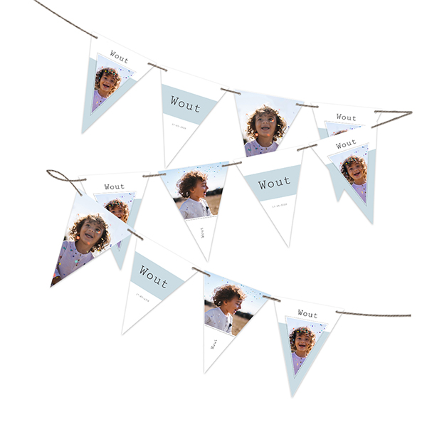 Guirlande de fanions (16 drapeaux)