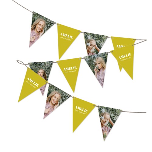 PartyFlagsSet16_WhiteLettersPhotoGreen