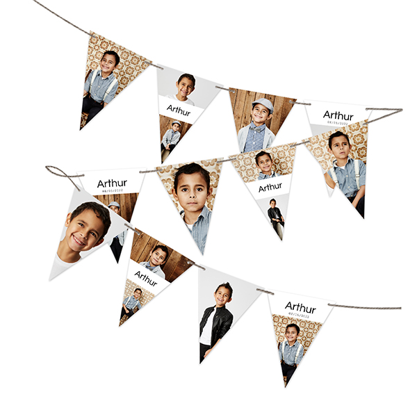 Guirlande de fanions (16 drapeaux)