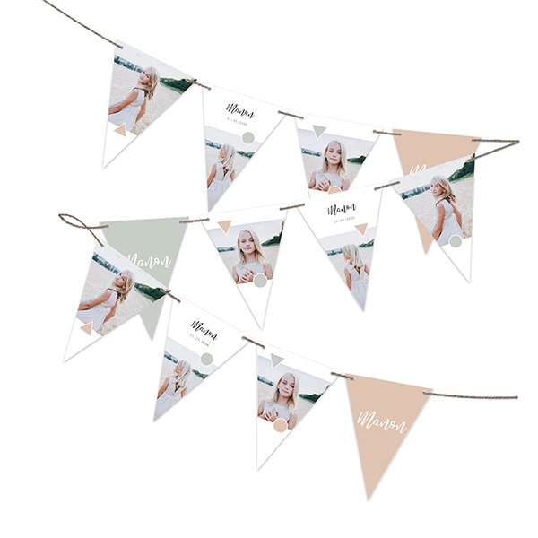 Guirlande de fanions (16 drapeaux)