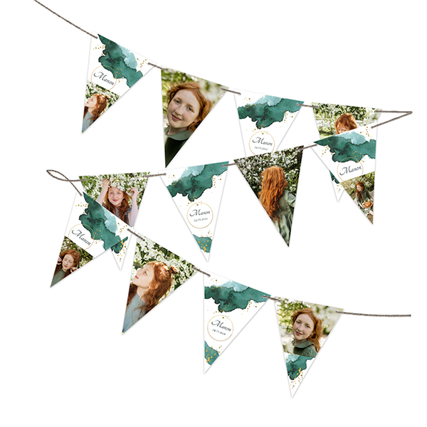 Guirlande de fanions (16 drapeaux)