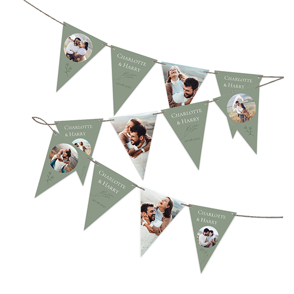 Guirlande de fanions (16 drapeaux)