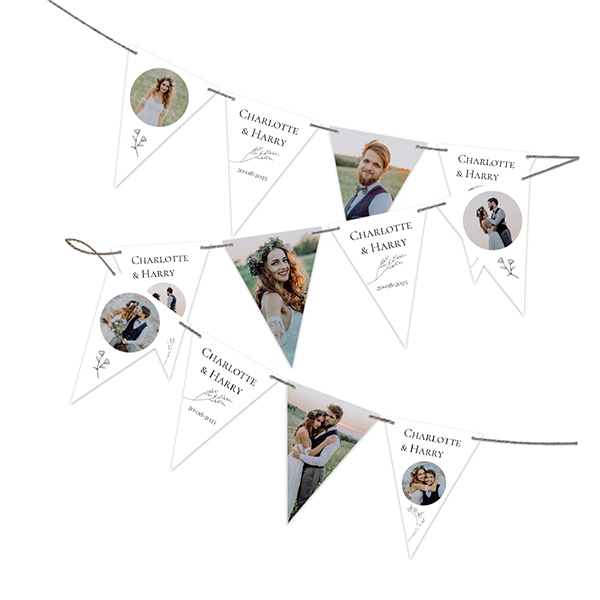Guirlande de fanions (16 drapeaux)