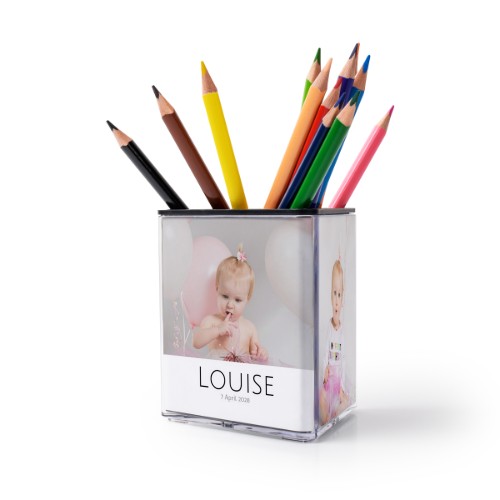 Pot Ă crayons triangulaire Pot Ă crayons triangulaire