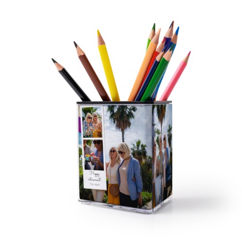 Pot Ă crayons triangulaire Pot Ă crayons triangulaire