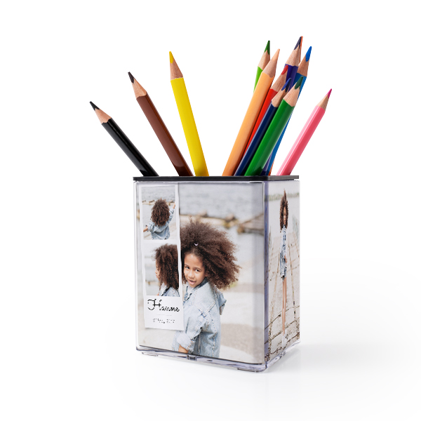 Pot Ă crayons triangulaire Pot Ă crayons triangulaire