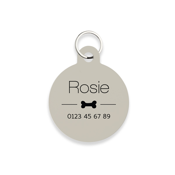 Pet Tag Round