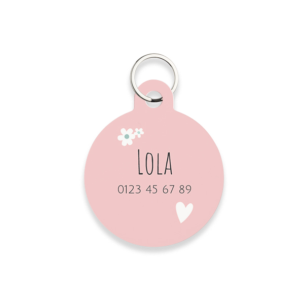 Pet Tag Round Pet Tag Round