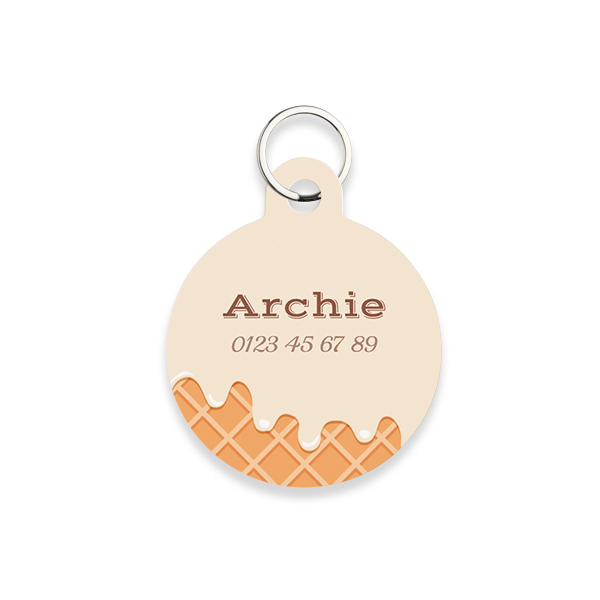 Pet Tag Round Pet Tag Round