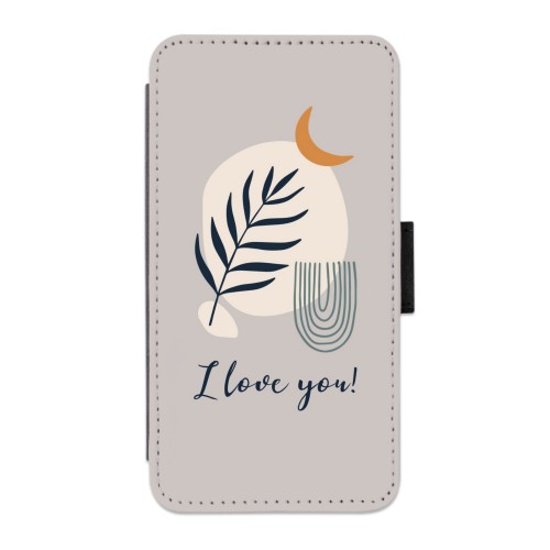 Boho Moon Shape - Text Only