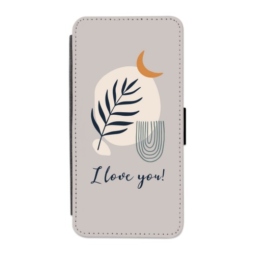 Boho Moon Shape - Text Only