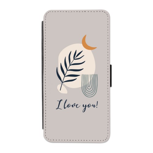 Boho Moon Shape - Text Only