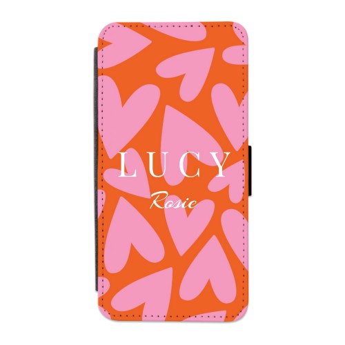 Happy Heart Pattern - Text Only