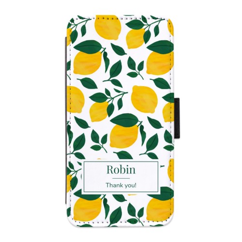 Zesty Lemon Pattern - Text Only Zesty Lemon Pattern - Text Only