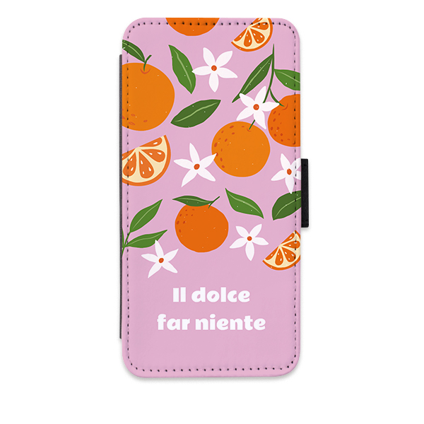 Dolce Orange Pattern - Text Only