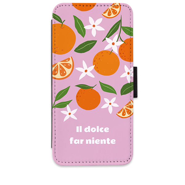 Dolce Orange Pattern - Text Only