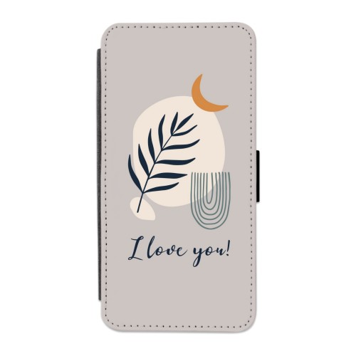 Boho Moon Shape - Text Only