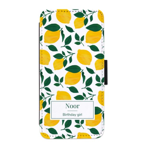 Zesty Lemon Pattern - Text Only