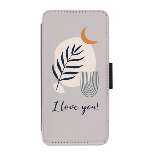 Boho Moon Shape - Text Only