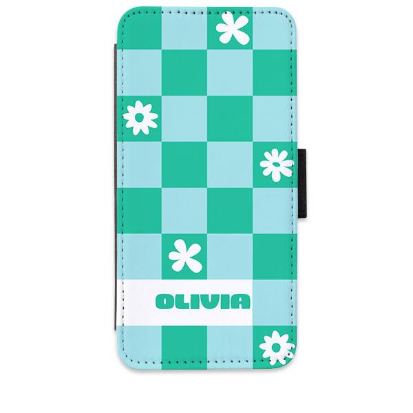 Checkerboard Flowers - Text Only Checkerboard Flowers - Text Only