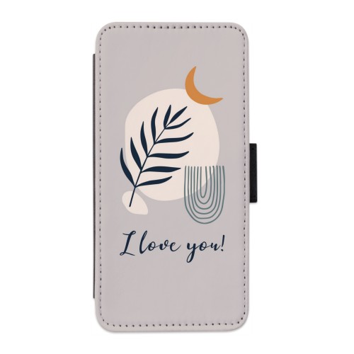 Boho Moon Shape - Text Only